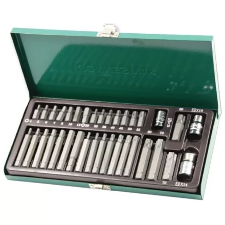 Набор вставок 4-12мм Т20-Т70 30/75мм 3/8&quot;DR 1/2&quot;DR 35предметов Jonnesway S29H4135S 47299 купить в Новом Уренгое