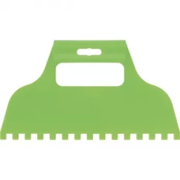 Шпатель для клея, пластмассовый, зубчатый 8х8 мм СИБРТЕХ 86016