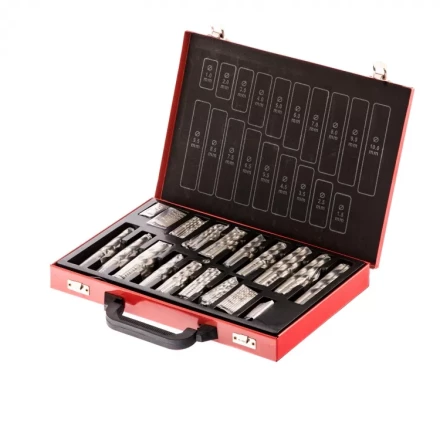 Набор сверл по металлу 1-10 мм 170 шт. HSS в металлическом кейсе Matrix 723170 купить в Новом Уренгое