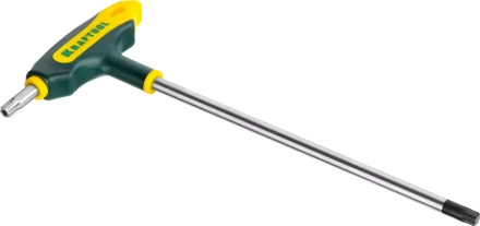 Набор KRAFTOOL Ключи &quot;INDUSTRIE&quot; имбусовые,Cr-Mo(S2),Т-образные,эргоном двухкомп рукоятка,TORX Hole 10-50,9 шт,в боксе 27455-H9 купить в Новом Уренгое