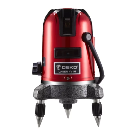 Уровень лазерный LL57 SET4 DEKO, 065-0296, в пластиковом кейсе со штативом купить в Новом Уренгое