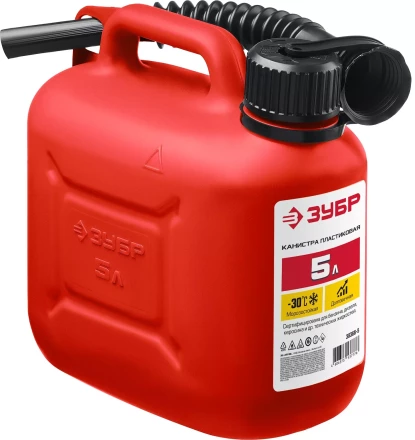 ЗУБР 5 л, пластиковая канистра (38366-5) купить в Новом Уренгое