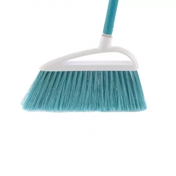 Щетка пластмасовая  для  пола  230 мм &quot;LUX&quot; бирюз. щетина c черенком 120 см D22мм ELFE 93559 купить в Новом Уренгое