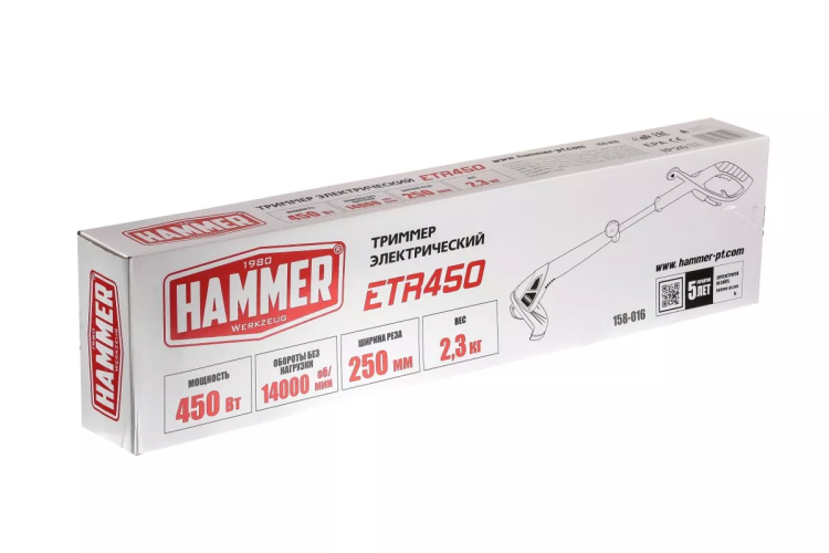 Триммер HAMMER ETR450 купить в Новом Уренгое