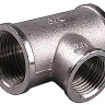 Тройник GENERAL FITTINGS переходной, никелированная латунь, г/г/г, 3/4"-1/2"-3/4" 51060-3/4-1/2-3/4 купить в Новом Уренгое