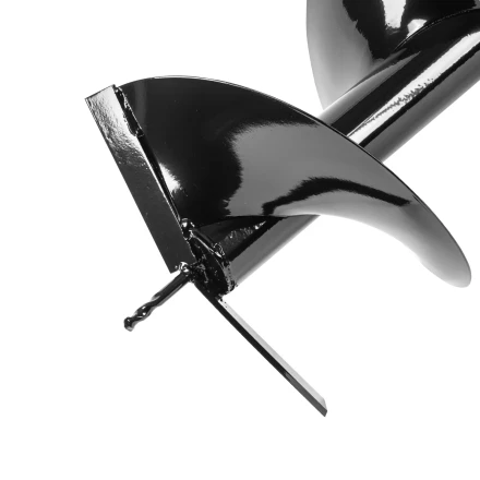 Шнек для грунта E-300, диаметр 300 мм, длина 800 мм,соединение 20 мм, несъемный нож Denzel 56026 купить в Новом Уренгое