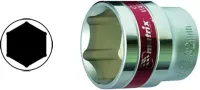 Головка торцевая 18 мм 6-гранная CrV под квадрат 1/2" хромированная MATRIX MASTER 13118