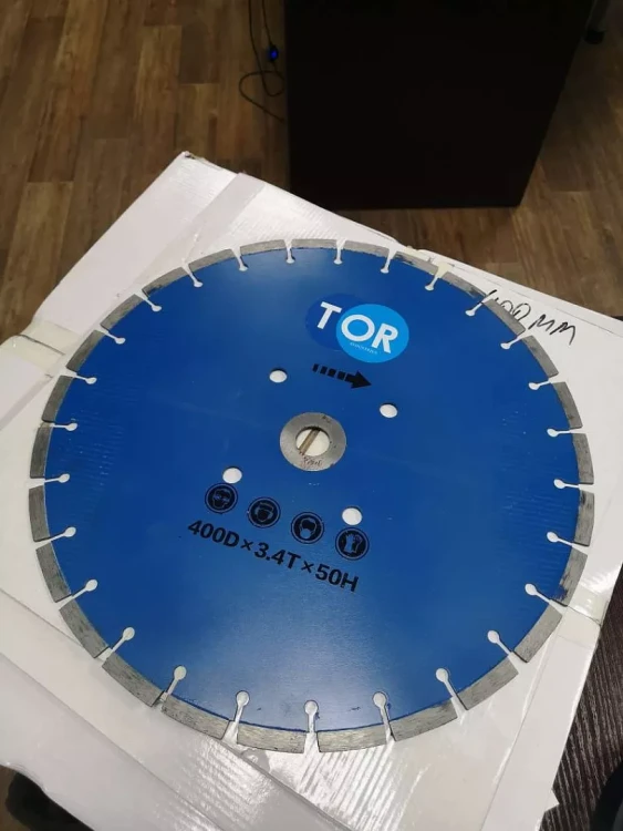 Диск по бетону для швонарезчиков HQR500A-2 (E) 400Dx3,6Tx50H (Cutter Disc 400 mm) 1019724 купить в Новом Уренгое