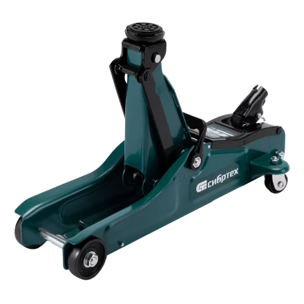 Домкрат гидравлический подкатной Сибртех 50831, 2 т, 85-330 мм, низкий подхват, в пласт. кейсе купить в Новом Уренгое