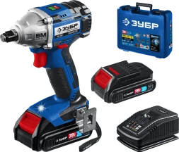 Ударный бесщеточный гайковерт, 2 АКБ T7 (2 Ач), в кейсе GB-250-22 серия «ПРОФЕССИОНАЛ»