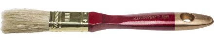 Кисть плоская STAYER &quot;UNIVERSAL-PROFI&quot;, светлая натуральная щетина, деревянная ручка, 20мм 0104-020 купить в Новом Уренгое