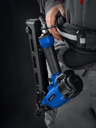 ЗУБР DA34-64, пневматический финишный нейлер для реечных гвоздей ЗУБР 15Ga, DA34 (32-64 мм), Профессионал (31926) купить в Новом Уренгое