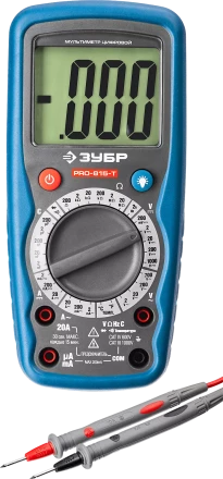 Мультиметры PRO-815-T цифровой серия ПРОФЕССИОНАЛ купить в Новом Уренгое