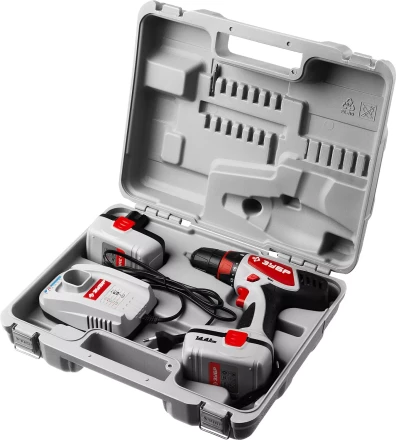 Дрель-шуруповерт 2 АКБ ЗДА-14.4-2 КИН20 серия ПРОФЕССИОНАЛ купить в Новом Уренгое