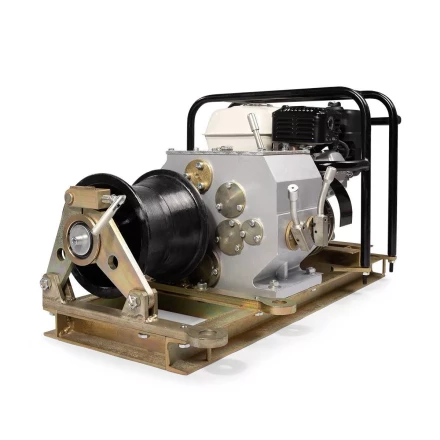 Лебедка тяговая автономная КВТ ЛТА-3 с бензиновым приводом, 3 т (88396) купить в Новом Уренгое