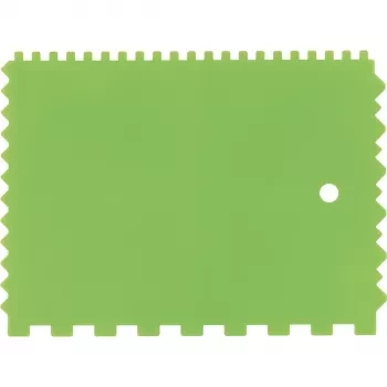 Шпатель для клея, пластмассовый, 130х170 мм, зубчатый  СИБРТЕХ 86018 купить в Новом Уренгое