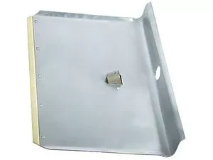 Лопата тротуарная 500х 400х 1,5 мм без черенка алюминиевая метал. окантовка  СИБРТЕХ Россия 61542 купить в Новом Уренгое