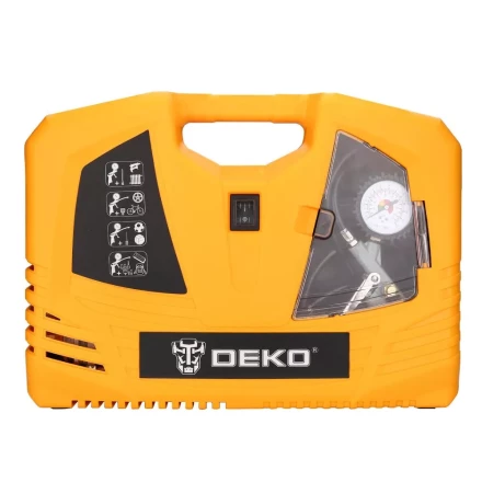 Компрессор безмасляный DEKO 180 с набором из 6 инструментов, 009-0100 купить в Новом Уренгое