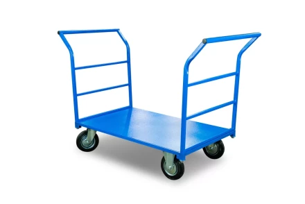 Тележка платформенная TOR ТП-Д (700х1200) с двумя ручками (колеса 200) 1023305 купить в Новом Уренгое