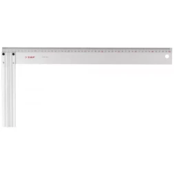 Угольник ЗУБР "ЭКСПЕРТ" столярный, жесткое профилированное полотно, усиленная алюминиевая рукоятка, 500мм 34395-50