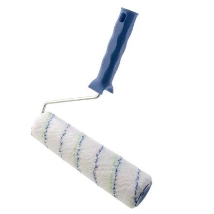 Валик &quot;Водные краски&quot;, 250 мм, ворс 12 мм, D - 48 мм, D ручки - 6 мм, полиэстер Сибртех 80187 купить в Новом Уренгое