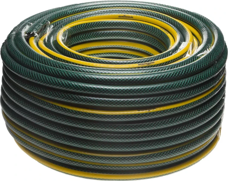 Шланг поливочный, 15 атм., армированный, 3-х слойный, 1/2"х50м, GRINDA Standard 429000-1/2-50 429000-1/2-50 купить в Новом Уренгое