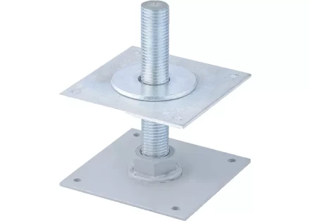 Анкер регулируемый по высоте ARH 150 - 24 цинк СИБРТЕХ 46565 купить в Новом Уренгое