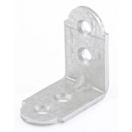 Уголок мебельный  усиленный, 2,0 мм, 30х30х16 мм, цинк  СИБРТЕХ Россия 46513 купить в Новом Уренгое