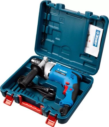 Дрель ударная + кейс ЗДУ-850 ЭРМКМ2 серия ПРОФЕССИОНАЛ купить в Новом Уренгое