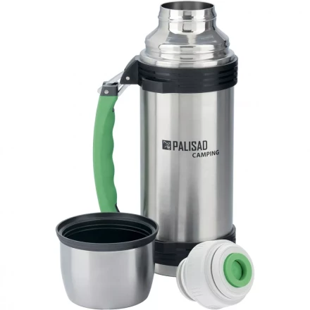 Термос туристический со складной ручкой 1000 мл Camping Palisad 69532 купить в Новом Уренгое