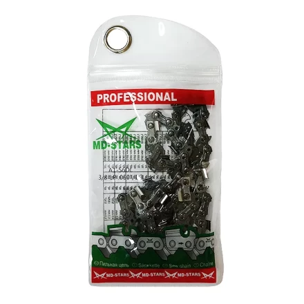 Цепь для электро и бензопилы 62 зв. с шагом 3/8 купить в Новом Уренгое