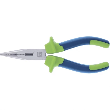 Длинногубцы прямые 160 мм двухкомпонентные рукоятки СИБРТЕХ 17104 купить в Новом Уренгое