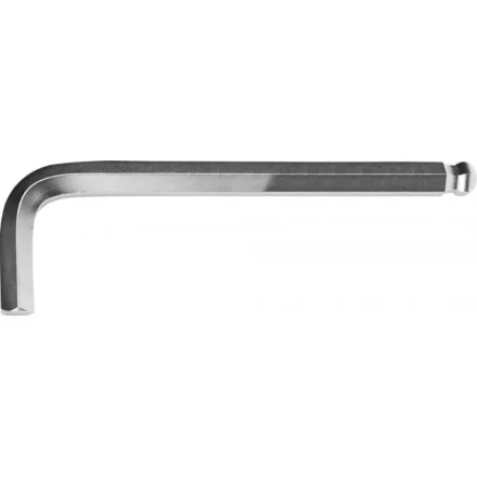 Ключ KRAFTOOL &quot;INDUSTRIE&quot; имбусовый, длинный, Cr-V, хромосатинированное покрытие, HEX 22 27437-22 купить в Новом Уренгое