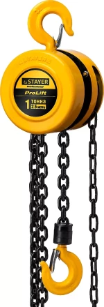 Таль цепная &quot;PROLift&quot; шестеренная, STAYER Profi 4308-1, 1т / 2,5м 4308-1_z01 купить в Новом Уренгое