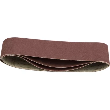 Лента STAYER &quot;MASTER&quot; шлифовальная универсальная бесконечная на тканевой основе, для ЛШМ, P180, 75х533мм, 3шт 35442-180 купить в Новом Уренгое