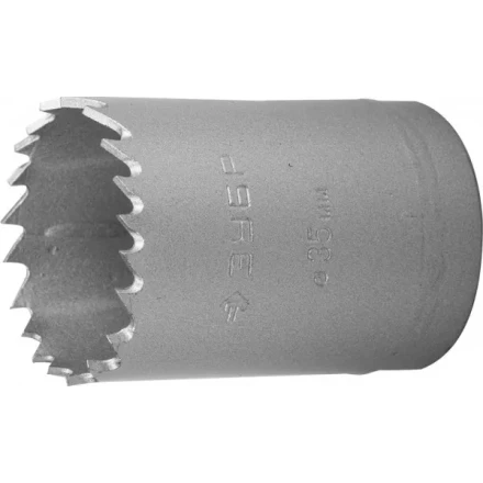 Коронка ЗУБР &quot;ЭКСПЕРТ&quot; биметаллическая, быстрорежущая сталь, глубина сверления до 38мм, d-35мм 29531-035_z01 купить в Новом Уренгое