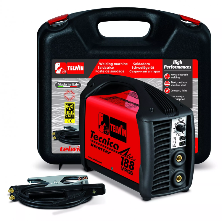 Сварочный аппарат TECNICA 188 MPGE ACX  PLASTIC C CASE Telwin купить в Новом Уренгое