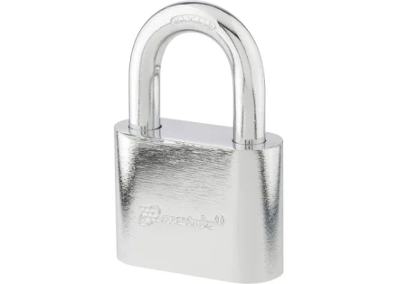 Замок навесной хромированное покрытие 40 мм MATRIX 91800 купить в Новом Уренгое