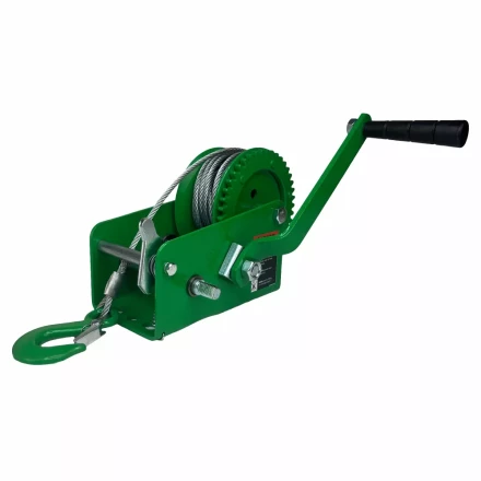 Лебедка ручная барабанная HITCH HW 900 900 кг канат 10 м (SZ073176) купить в Новом Уренгое