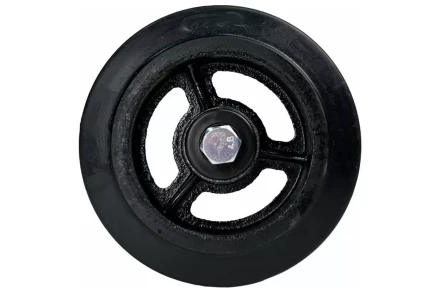 Большегрузное колесо на ось  HITCH 125*50 резина черная D54 (SZ085019) купить в Новом Уренгое