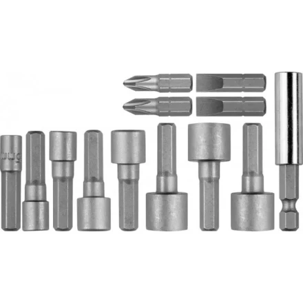 Набор STAYER &quot;PROFI&quot; Биты с магнитным адаптером и торцевыми головками, 13 предметов 2611-H13 купить в Новом Уренгое