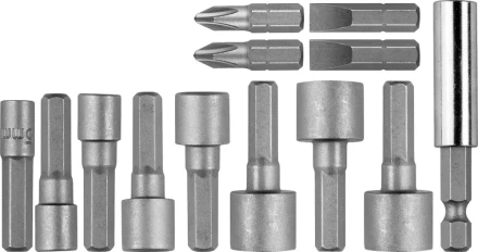 Набор STAYER &quot;PROFI&quot; Биты с магнитным адаптером и торцевыми головками, 13 предметов 2611-H13 купить в Новом Уренгое