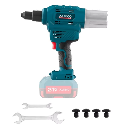 Бесщеточный аккумуляторный заклепочник ALTECO CRG 20-6 Li BL Solo (без АКБ И ЗУ) 68803 купить в Новом Уренгое