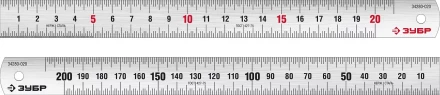 ЗУБР Про-20, длина 0.20 м, усиленная нержавеющая линейка, Профессионал (34280-020) купить в Новом Уренгое