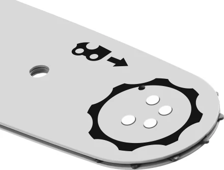 ЗУБР тип 5, шаг 0.325, паз 1.5 мм, 50 см, шина для бензопил (70205-50) купить в Новом Уренгое