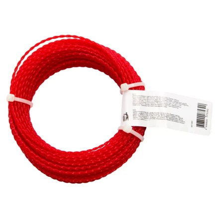 Леска для триммера овальная витая, 2.0 мм х 15 м, Россия Сибртех 961365 купить в Новом Уренгое