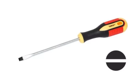 Отвертка шлиц. 1,2х8,0х150мм,трехкомп рук. 19617 купить в Новом Уренгое