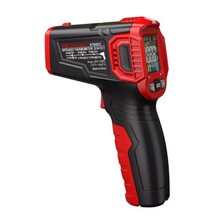 Лазерный бесконтактный цифровой пирометр КВТ KT 650C до 800°C (87243) купить в Новом Уренгое