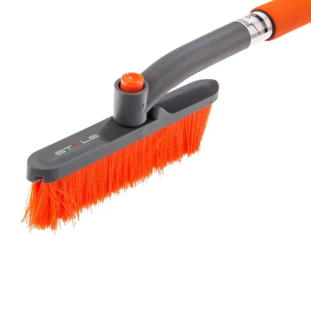 Щетка-сметка для снега со скребком поворотная голова 510 мм Stels 55305 купить в Новом Уренгое