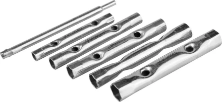Набор Ключи STAYER трубчатые 8 - 17 мм, 6 предметов 2719-H6 купить в Новом Уренгое